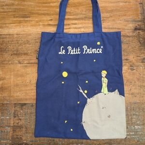 Out of Print Blue Le Petit Prince Tote Bag